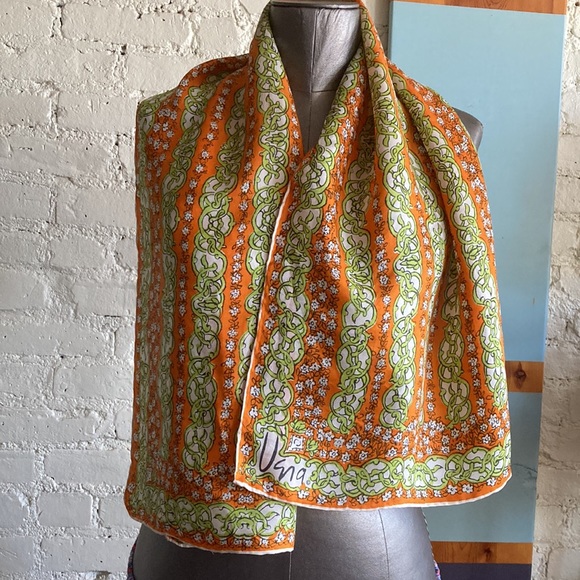 Vintage Vera Neumann rectangular scarf - Picture 10 of 11